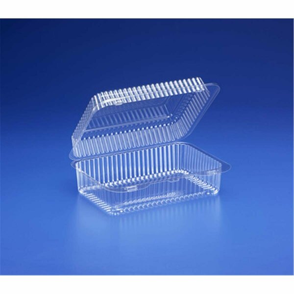 Inline 60 oz Hinged Container Plastic, Clear, 276PK SLP40